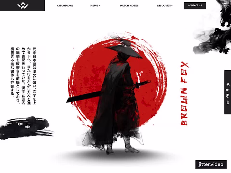 Cover image for Website Design for Brown Fox Esports Brand