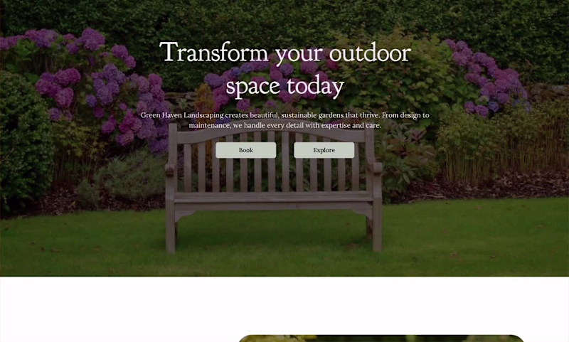 Cover image for Gardening Service Website