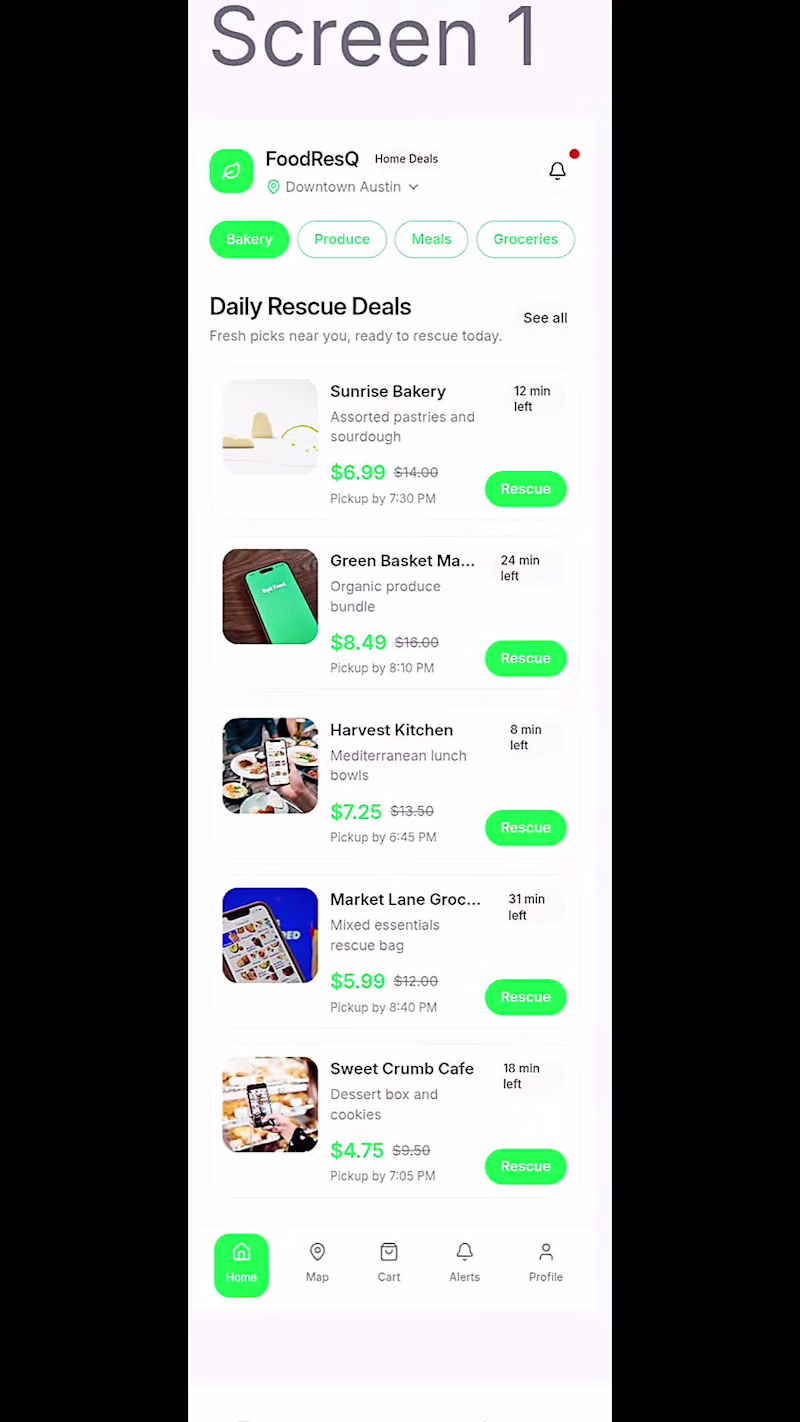 Cover image for FoodResQ: A smart app that