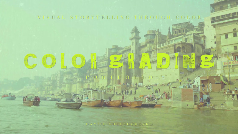 Cover image for Cinematic color grading designed to