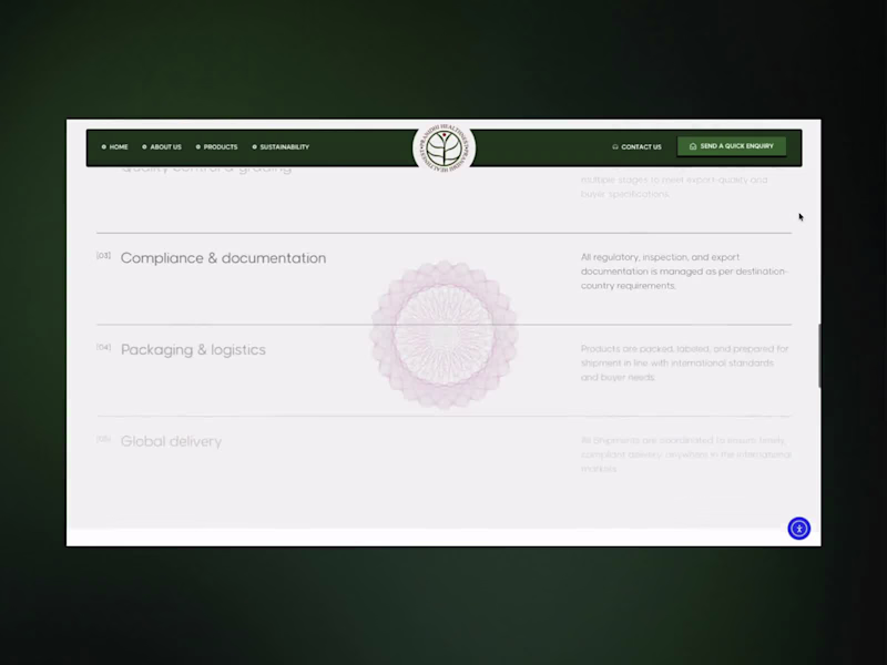 Cover image for Import Export Website for Pranidhi Healthnest