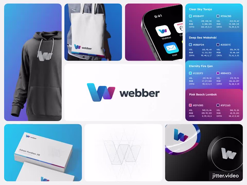 Cover image for Webber by Jejak Creativate • Branding Design 🏷️