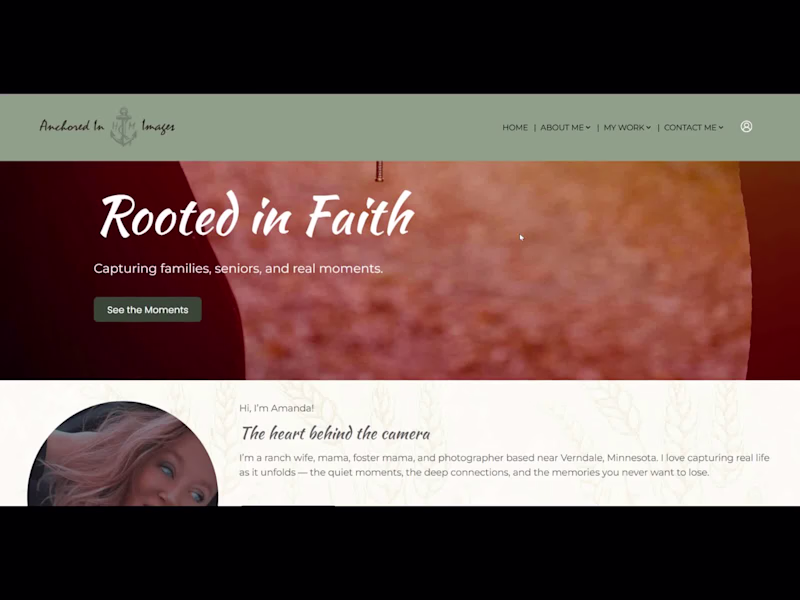 Cover image for Anchored In Him Images is