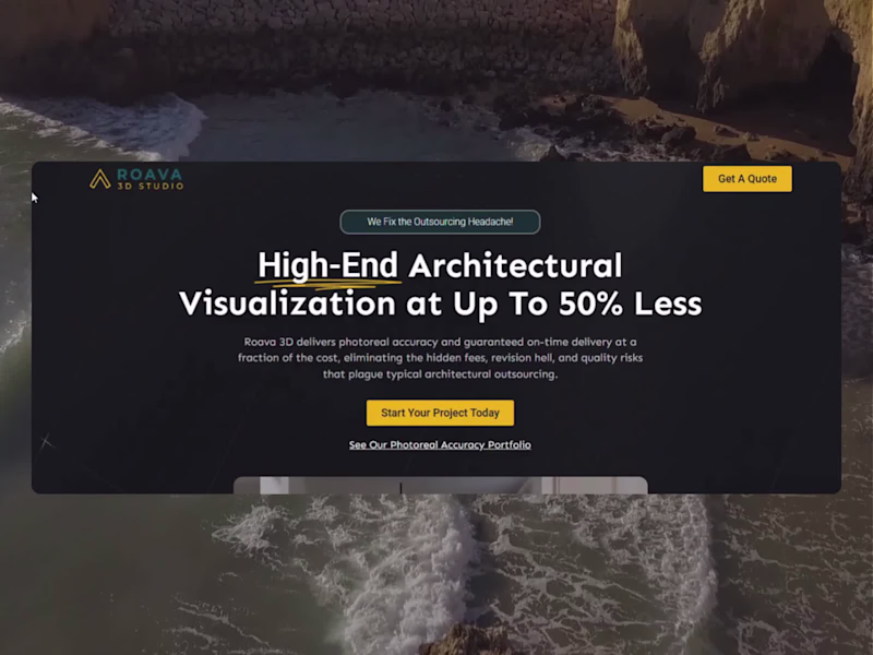 Cover image for Figma-to-WordPress Conversion for Roava3D