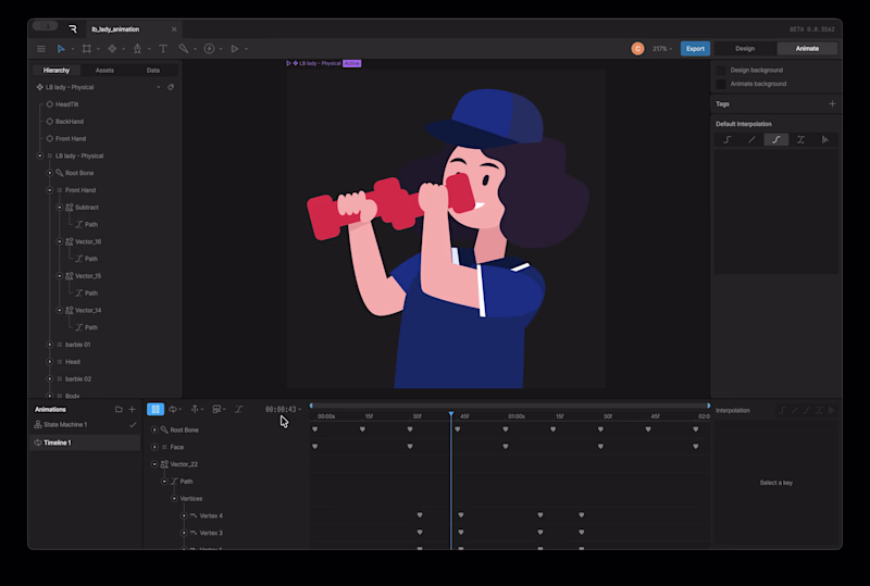 Cover image for Character Animation Made with Rive using Bones and Rigs