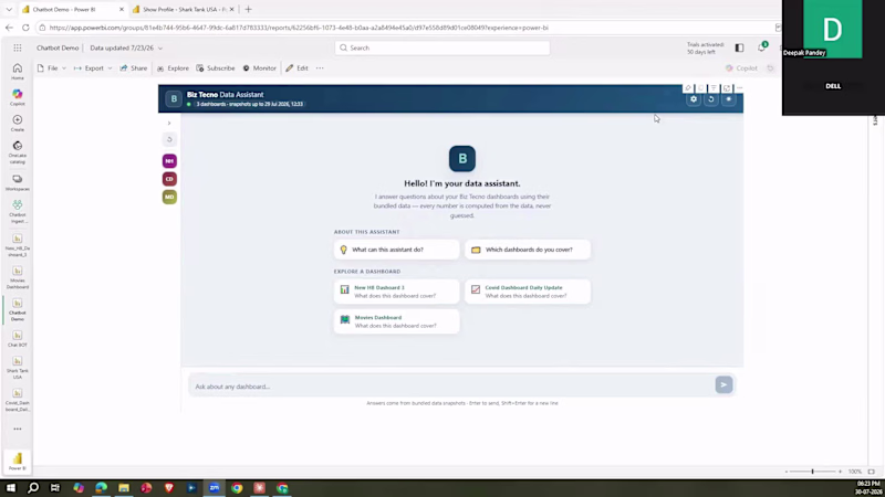 Cover image for AI Data Assistant Inside Power