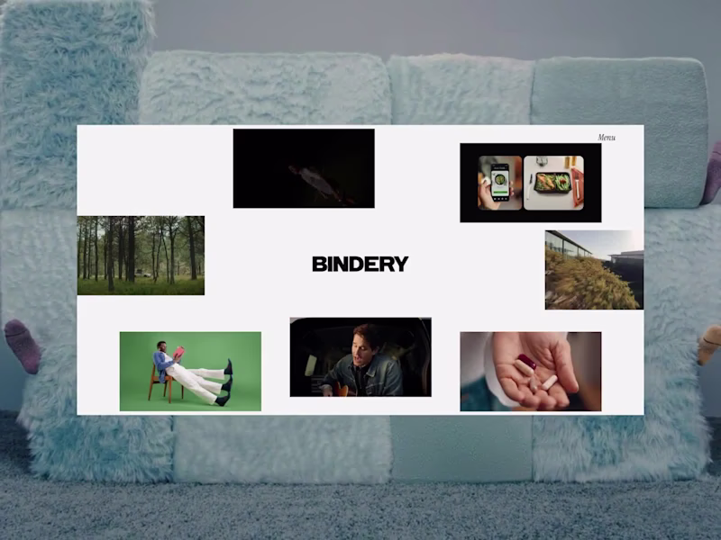 Cover image for Bindery | Portfolio Web Build with Animations and CMS