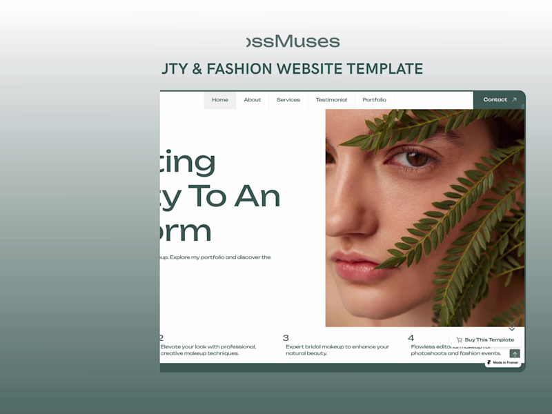 Cover image for 3 Beauty & Fashion Framer