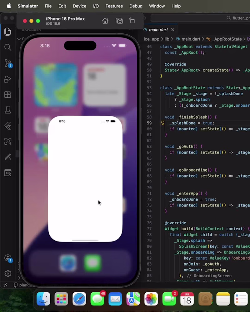 Cover image for This Booking Flow is SO Smooth 🤯 #flutter #coding #programming