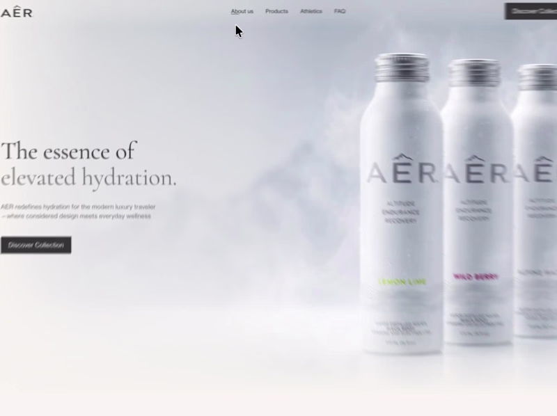 Cover image for AER | Luxury Hydration
