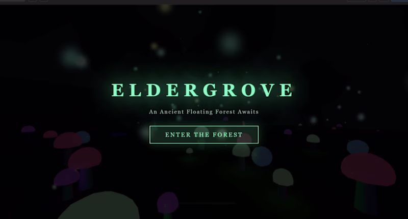 Cover image for Title: “Mystical Floating Forest –