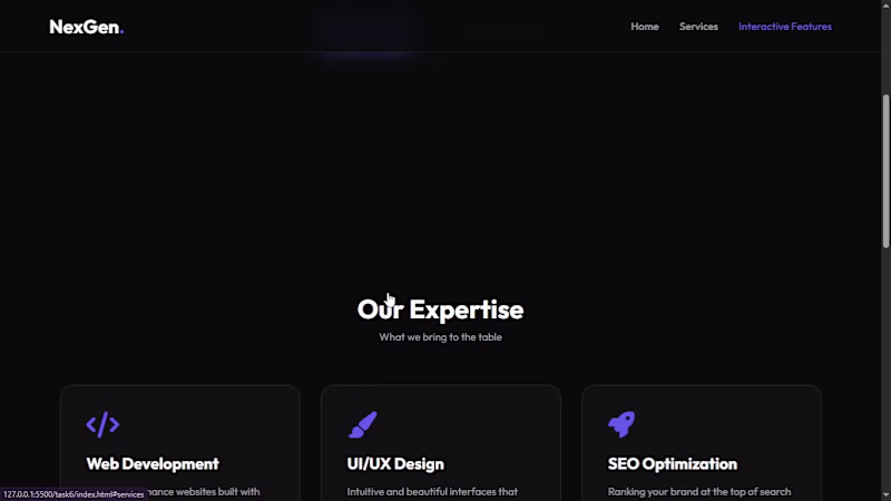 Cover image for Built a Full Responsive Website