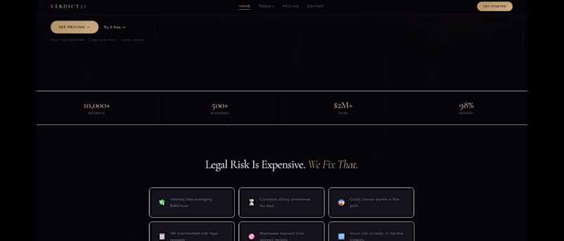 Cover image for An AI-powered legal intelligence platform