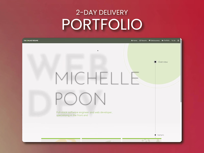 Cover image for Rapid Portfolio Development