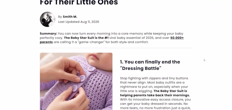 Cover image for Listicle page developed on @Replo