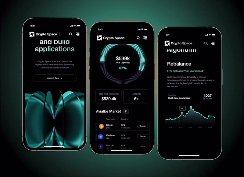 Cover image for Сrypto Space - a lending