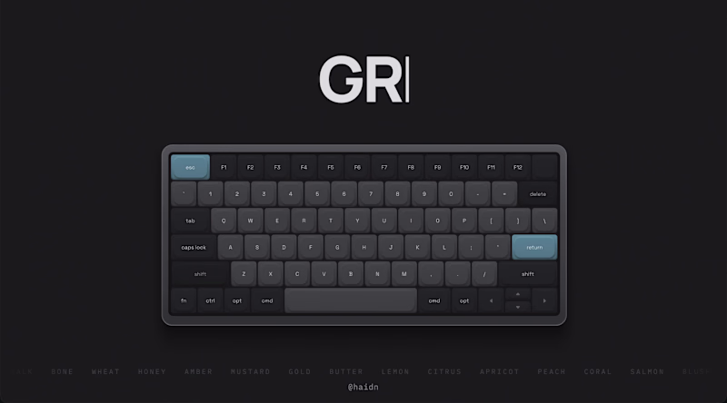 Cover image for A skeuomorphic keyboard concept built