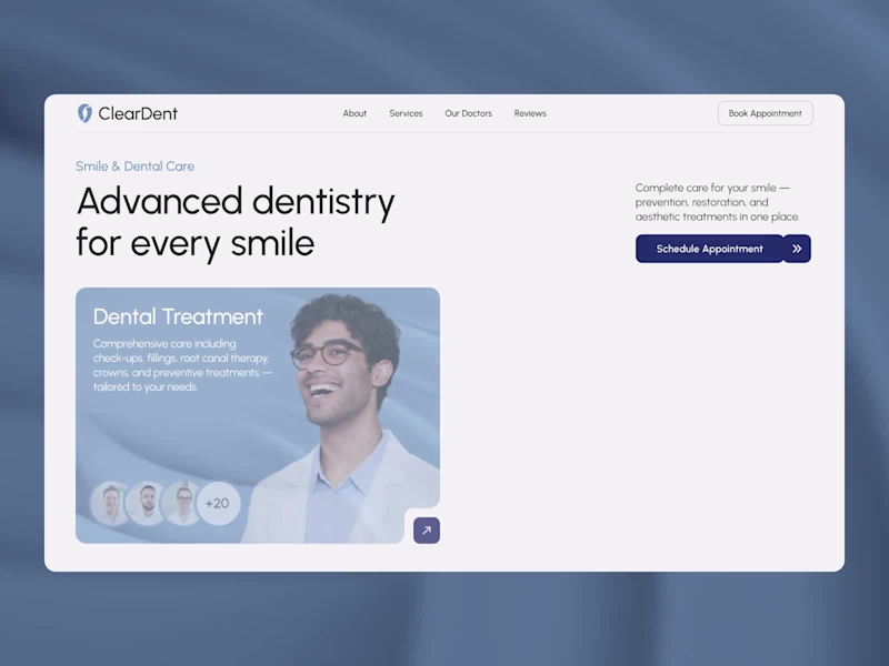 Cover image for 🦷 Dental Appointment Booking Platform
Designed