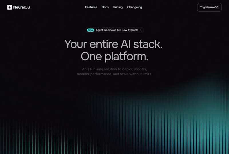 Cover image for NeuralOS — Dark AI Platform