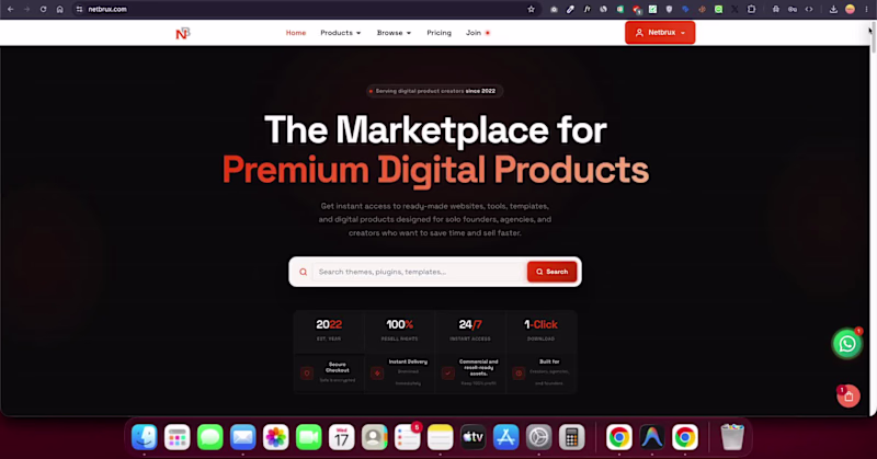 Cover image for Netbrux — Digital Products Marketplace
Netbrux