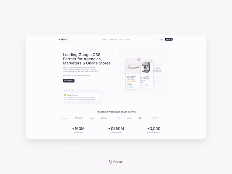 Cover image for Cobiro Framer Landing Page Design