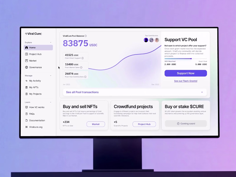 Cover image for ViralCure App Design