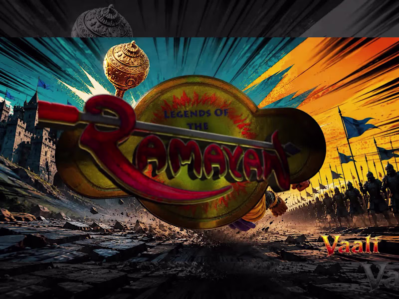 Cover image for Ramayana – Hanuman Motion Graphics