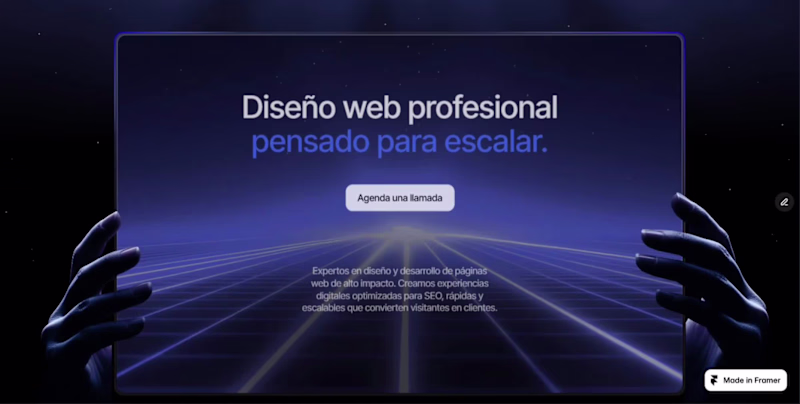 Cover image for WEB de mi agencia Aura