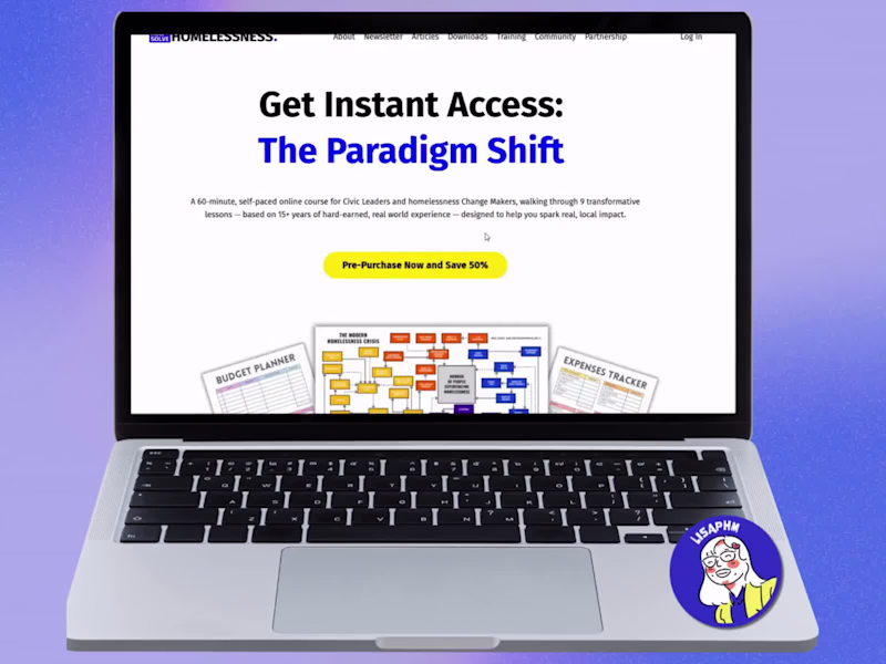 Cover image for Kajabi Website Redesign for How to Solve Homelessness