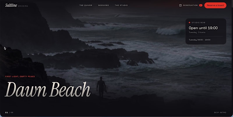 Cover image for Saltline - A Coastal Brand