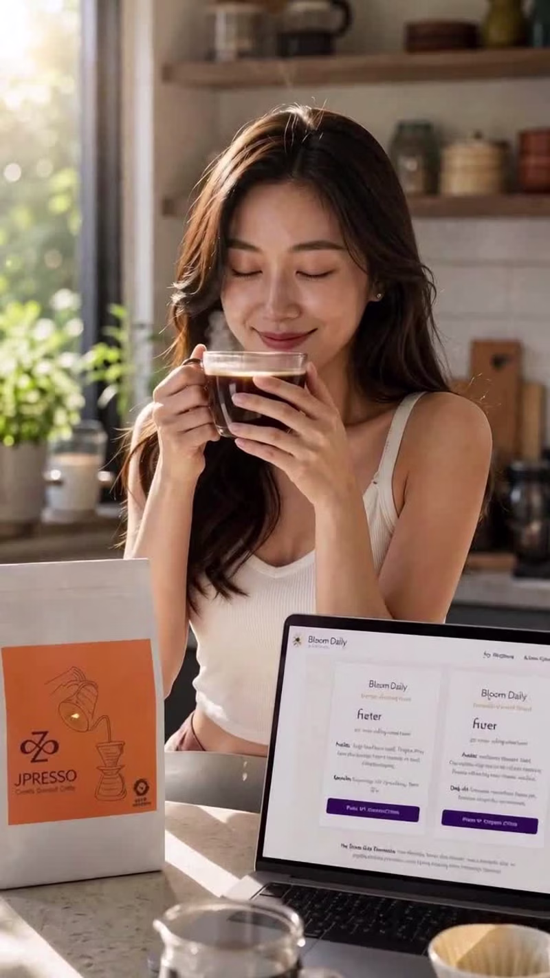 Cover image for Bloomdaily.io (https://Bloomdaily.io) - A coffee