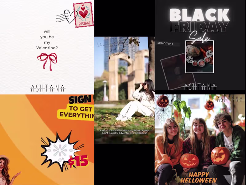 Cover image for Social Media Management and Marketing for Ashtana Fashion