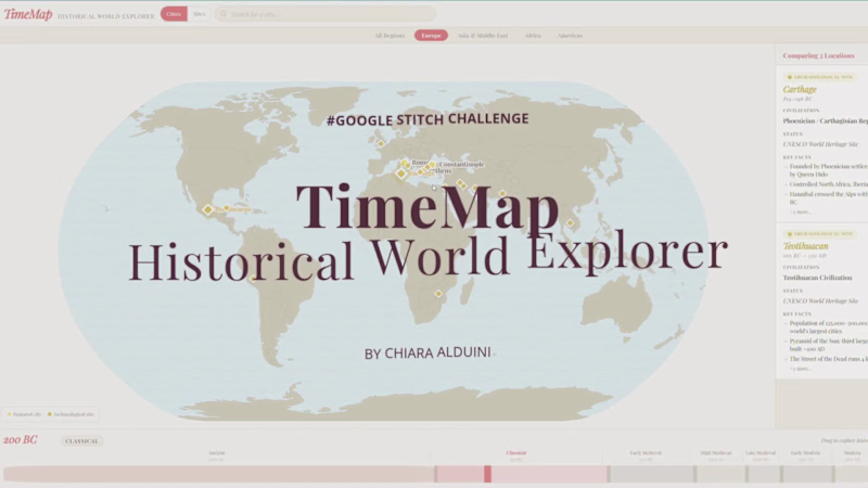 Cover image for Project Title:
TimeMap — Historical World
