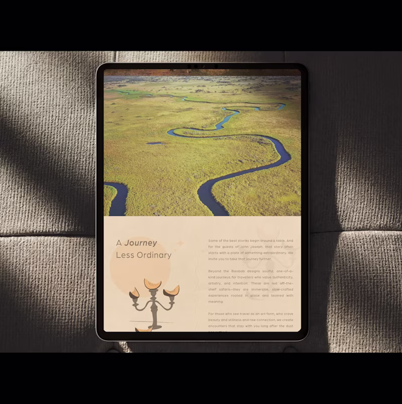 Cover image for Digital brochure & illustrations for