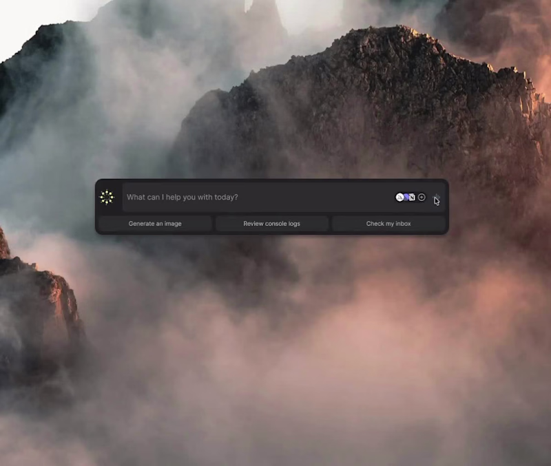 Cover image for Today's design experiment in Figma: AI interactions. I love ...
