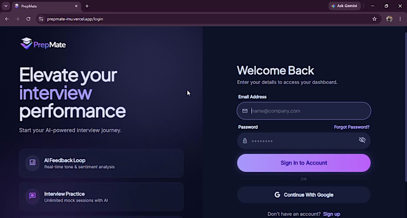 Cover image for 🚀 Introducing PrepMate AI –