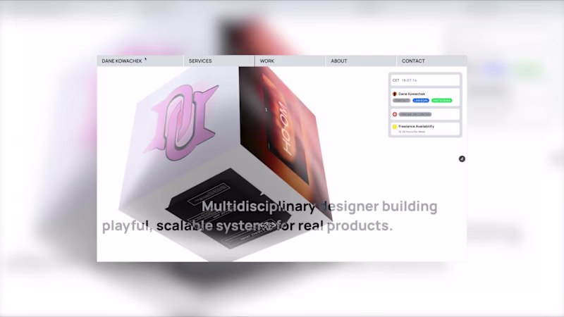 Cover image for I’ve just launched my updated portfolio, showcasing my work ...