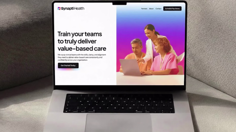 Cover image for Synapti Health Visual Identity and Website