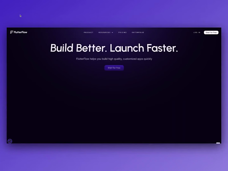 Cover image for FlutterFlow Marketing Website Development