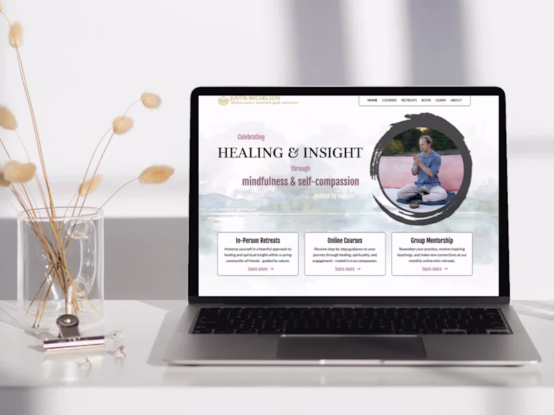 Cover image for Custom Kajabi Website – Courses, Retreats, and More