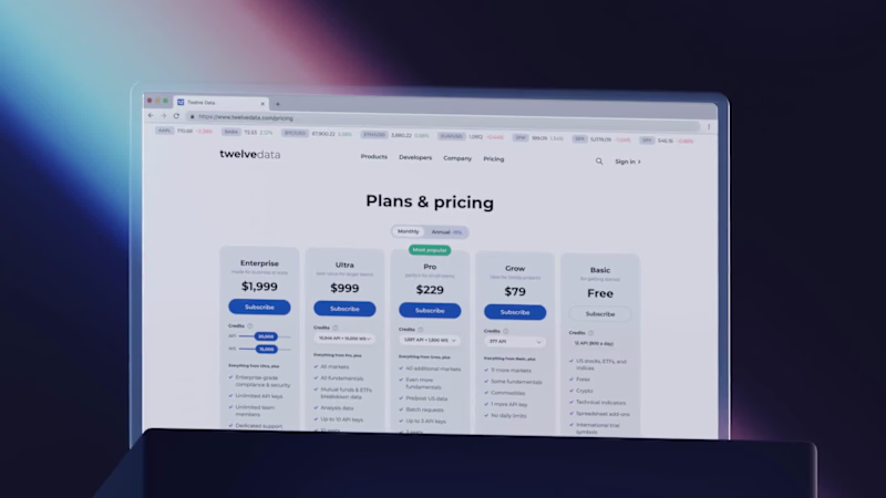 Cover image for Clean and clear pricing layout. Focused on readability, hier...
