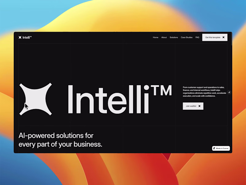 Cover image for More pages on Intelli -