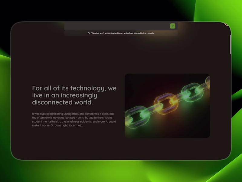 Cover image for For Blank Page, I designed and built a Framer website in bot...