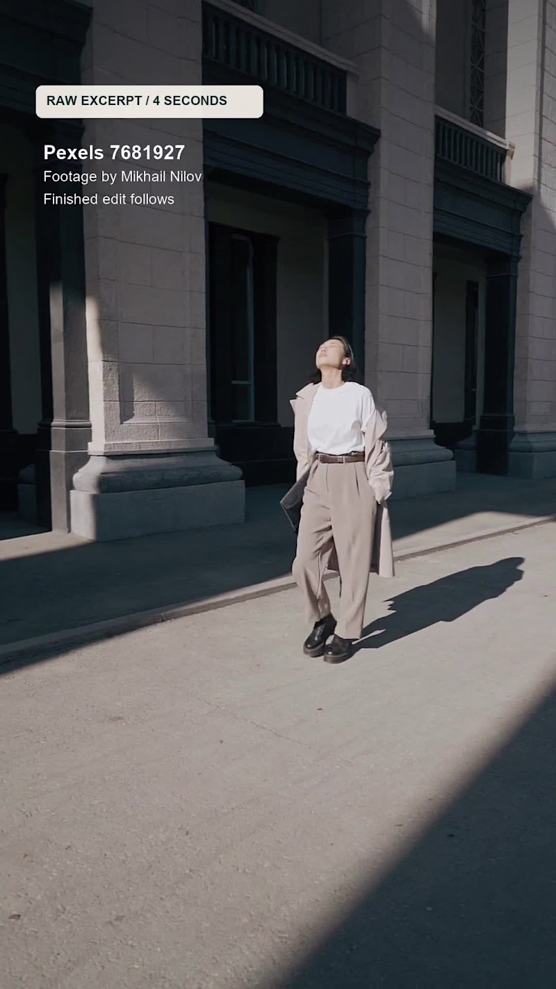 Cover image for Street Notes 02 — Raw-to-Edited Video Study