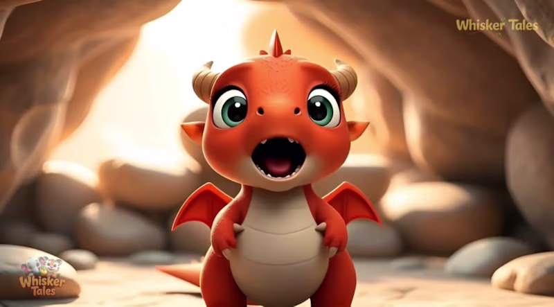 Cover image for 🐉 Little Dragon’s Big Fire A short AI-generated storytellin...