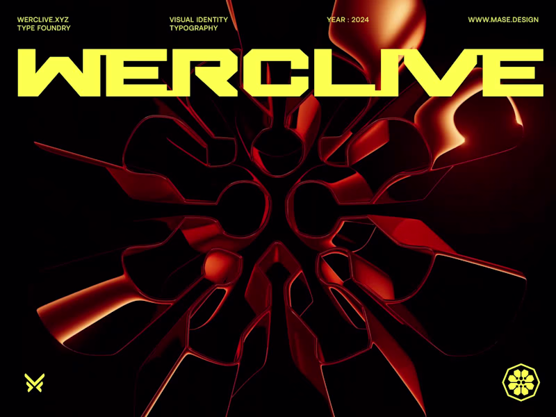 Cover image for Werclive Type Foundry