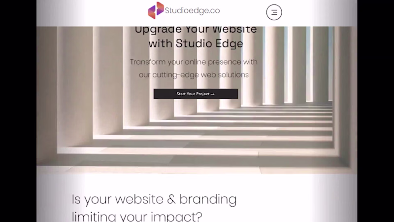 Cover image for Studio Edge | website builder