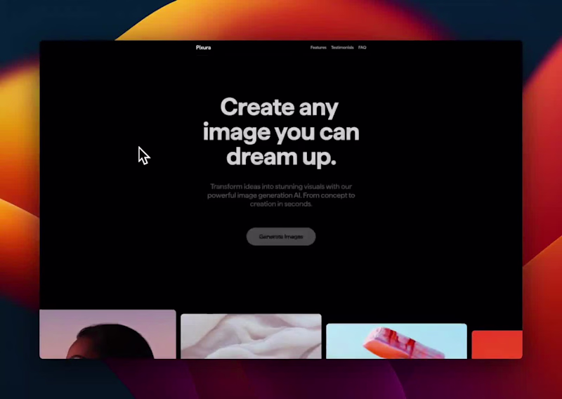 Cover image for Pixura • Create Stunning Images with AI