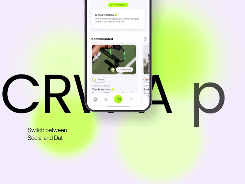 Cover image for CRW Social App Development