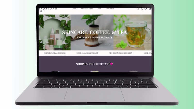 Cover image for Cee Lanes Wellness Brand Identity & Shopify Site Design